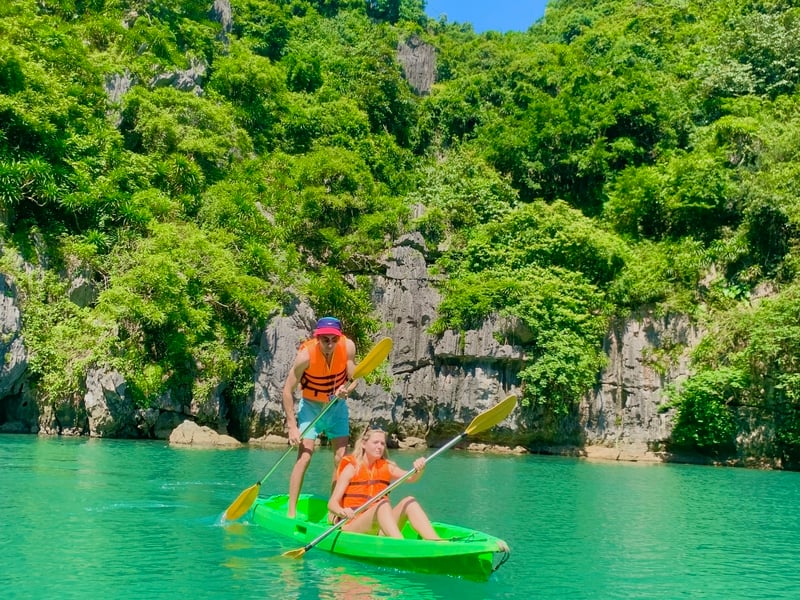 LAN HA BAY 2 DAYS 1 NIGHT ADVENTURE