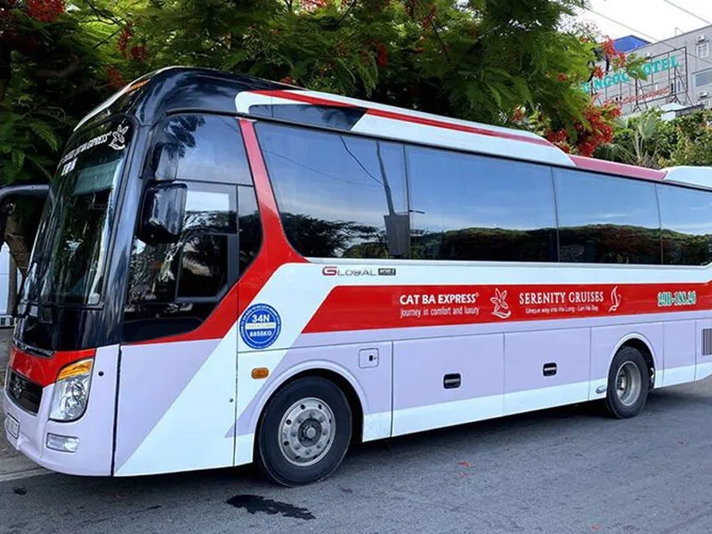 CAT BA BUS - CAT BA EXPRESS BUS