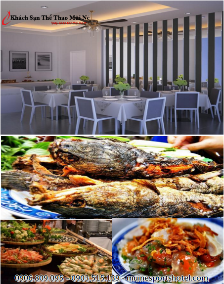 Enjoy the marine dishes at Mui Ne Sports Restaurant Enjoy the marine dishes at Mui Ne Sports Restaurant