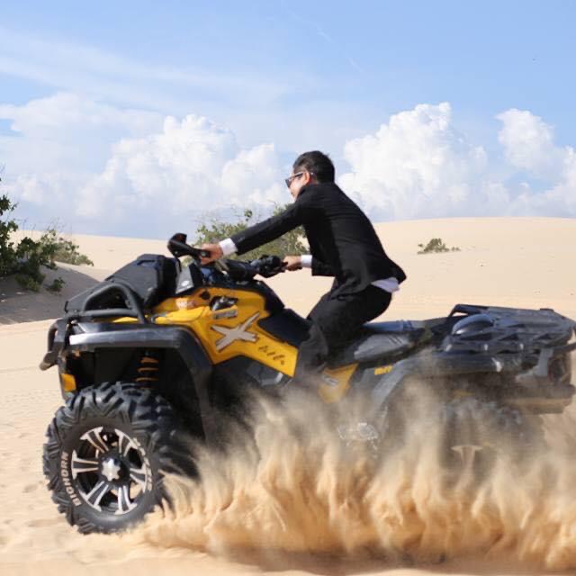 Xe mô tô địa hình đồi cát Mũi né Xe mô tô địa hình đồi cát Mũi né