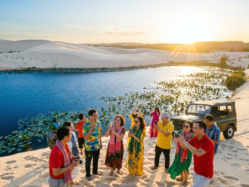Trải nghiệm Mũi Né đầy đủ: Ăn uống, ngắm bình minh, và tour jeep tuyệt vời