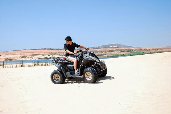 Motor Terrain In Mui Ne Sand Dunes