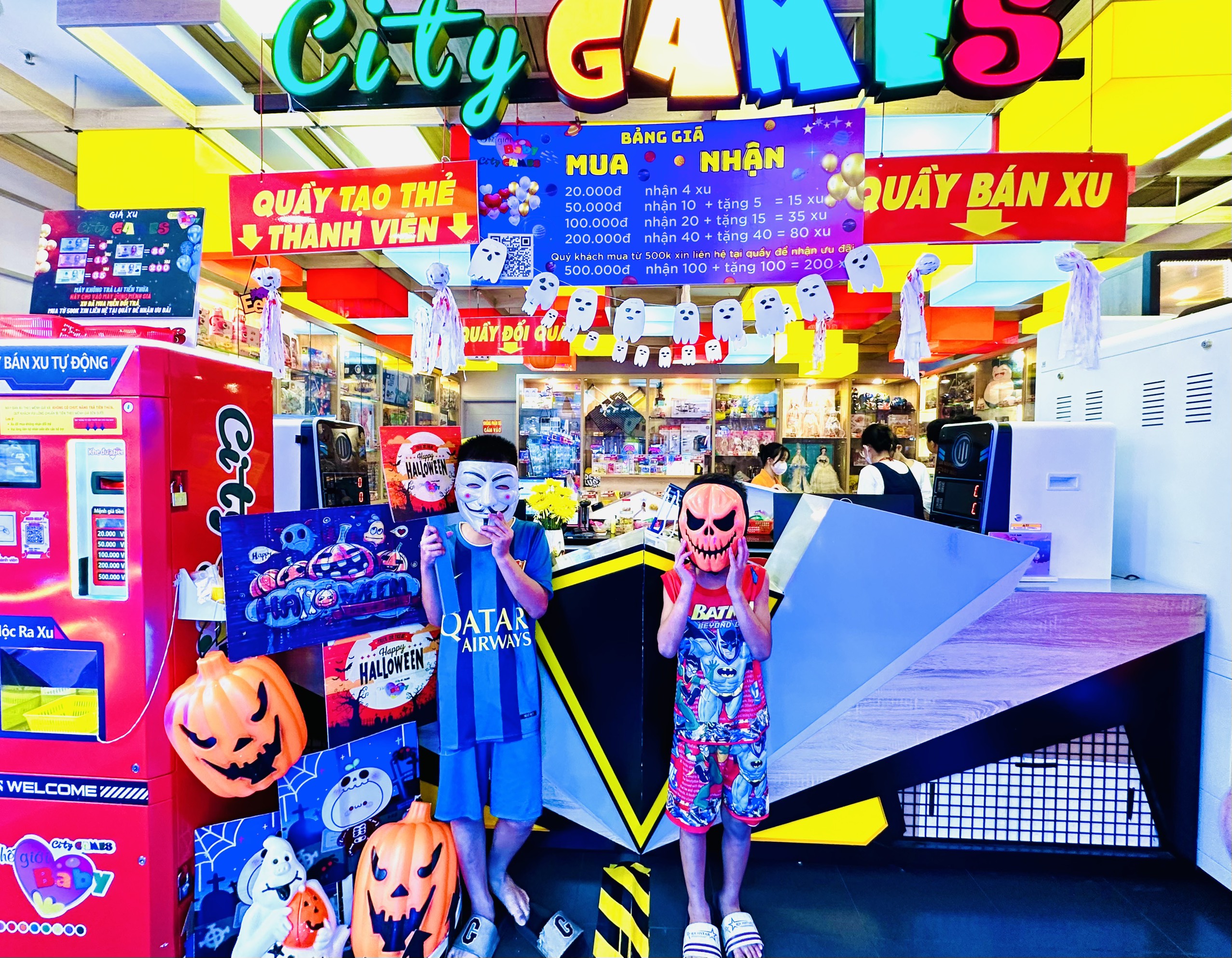 Thế Giới Baby - City Games địa điểm vui chơi lý tưởng cho mùa Halloween