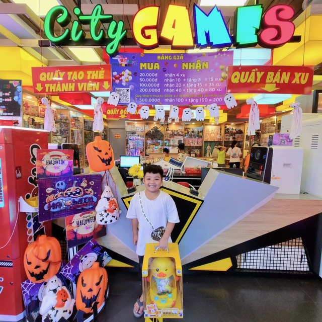 Thế Giới Baby - City Games địa điểm vui chơi lý tưởng cho mùa Halloween