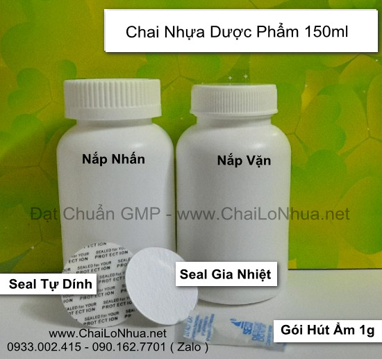 Vỏ chai nhựa 150ml được sản xuất từ công ty chuyên sản xuất chai lọ nhựa dược phẩm sạch đạt chuẩn bộ y tế