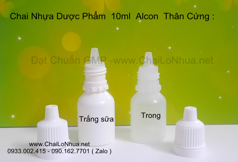 Chai nhỏ giọt 10ml Thân Trong Alcon không chỉ giới hạn ở việc đựng thuốc mà còn là công cụ đặc biệt giúp kiểm soát chính xác lượng dược phẩm