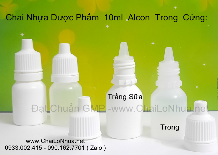 chai nhựa nhỏ mắt 10ml