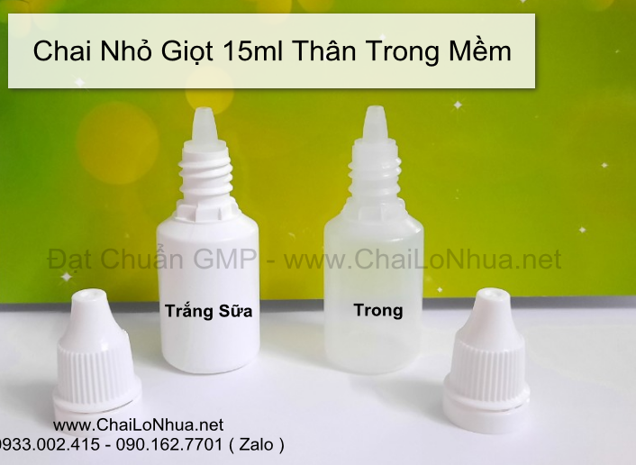 Chai Nhỏ Mắt 15ml