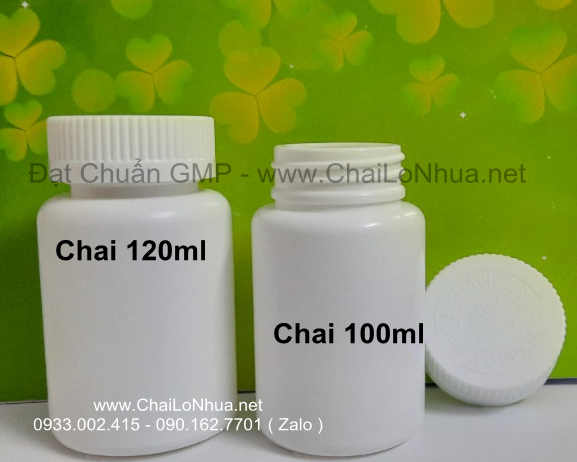 Chai nhựa đựng thuốc viên 100ml không chỉ đáp ứng nhu cầu lượng thuốc trong một tháng của bệnh nhân