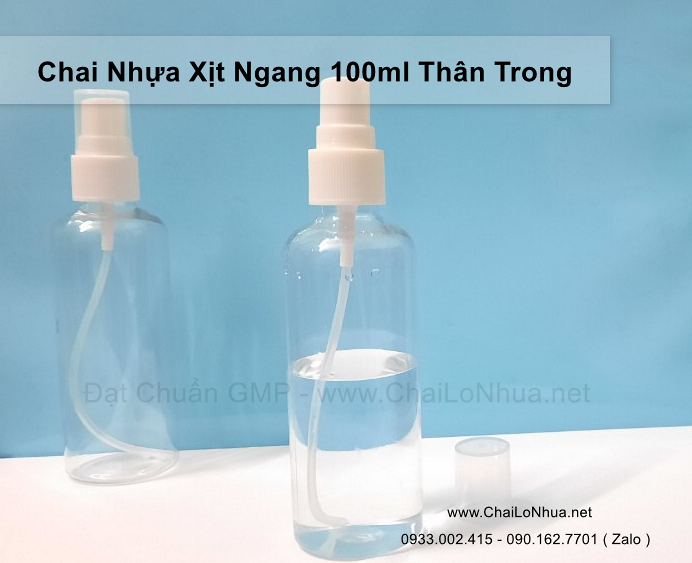 Thân trong suốt cho phép người dùng dễ dàng theo dõi mức dung dịch bên trong