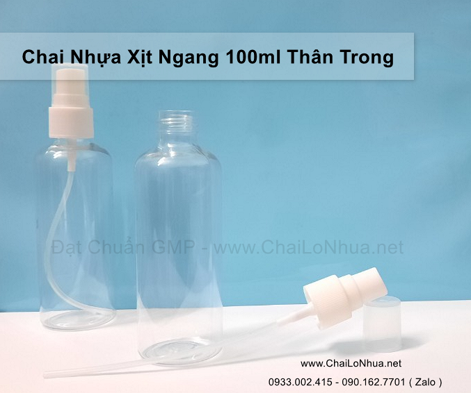 đưa Chai xịt phun sương thân trong 100ml đến gần hơn với khách hàng