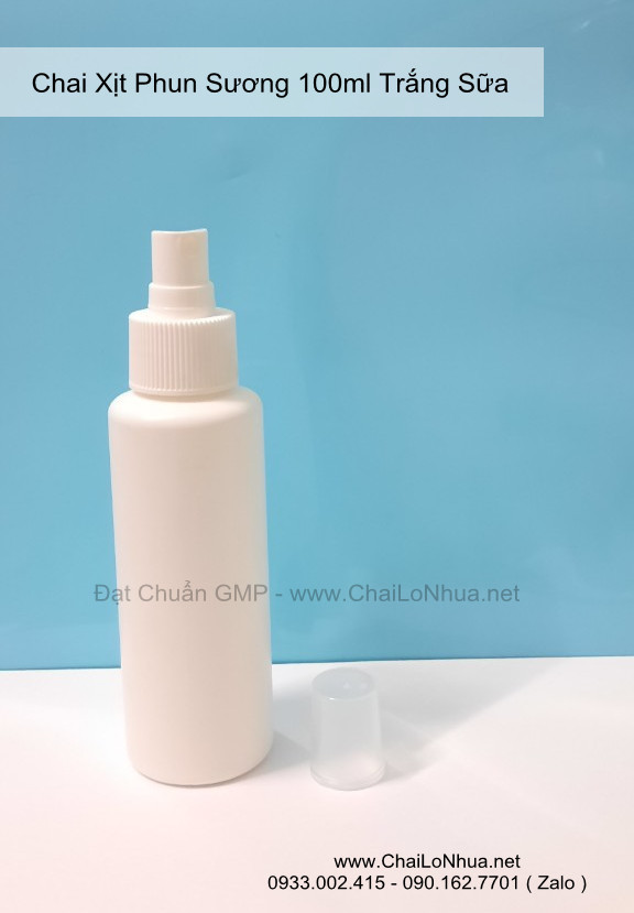 Chai xịt khử khuẩn 100ml màu trắng sữa không chỉ là sản phẩm tiện ích, thẩm mỹ mà còn mang lại nhiều giá trị về chất lượng và an toàn.