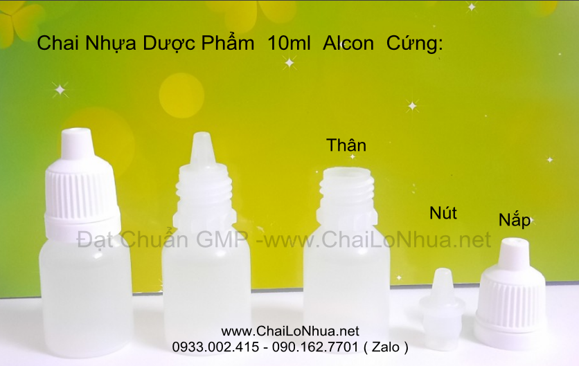 Chai nhỏ giọt 10ml Thân Trong Alcon