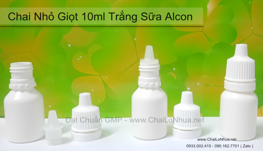 Vỏ chai nhựa nhỏ mắt 10ml Trắng Sữa của chúng tôi được tạo ra từ Chất Liệu Chọn Lọc là Nhựa Nguyên Sinh Sạch LDPE