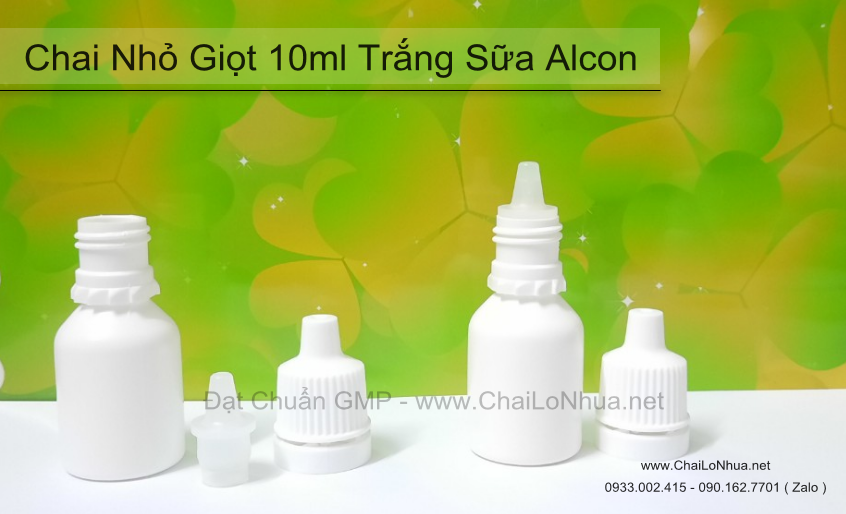 Chai Nhỏ Giọt 10ml Trắng Sữa Alcon không chỉ là một sản phẩm, mà là hình ảnh đặc trưng của thương hiệu