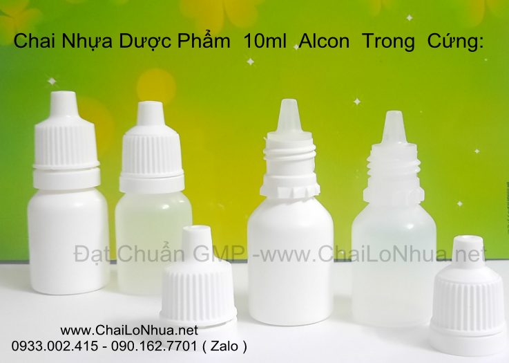 Vỏ chai nhựa nhỏ mắt 10ml