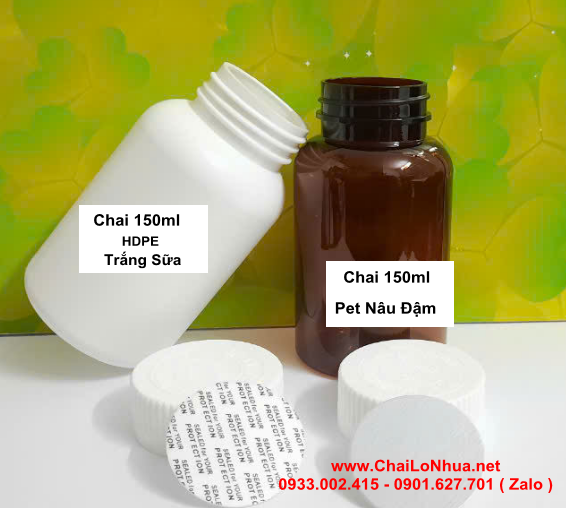 Chai Lọ Nhựa Dược Phẩm Sạch