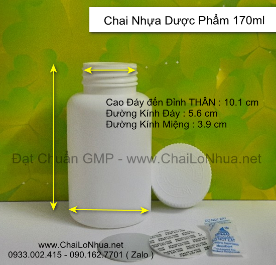 Vỏ Chai Nhựa Dược Phẩm 170ml còn là biểu tượng của sự chăm sóc đặc biệt đối với sức khỏe con người