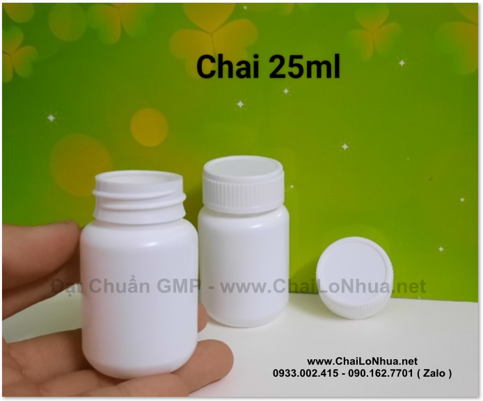 chai nhựa dược phẩm đựng thuốc viên