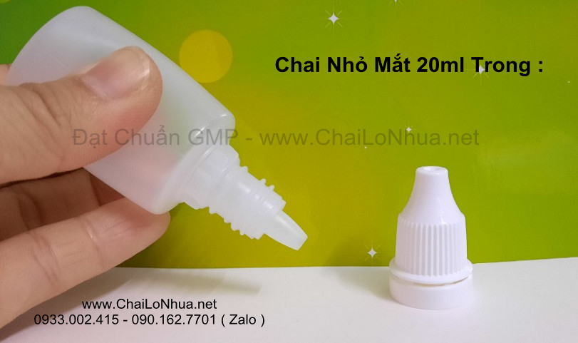 Chai nhựa nhỏ giọt 20ml