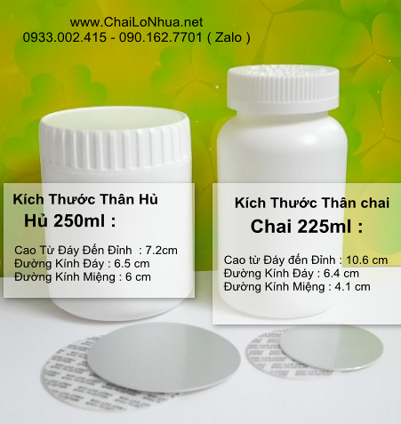 chai nhựa đựng thuốc