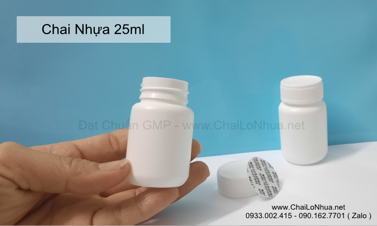 Chai nhựa nhỏ gọn 25ml