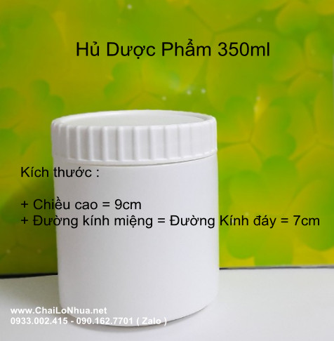 Hu Nhua Dung Duoc Pham 350ml