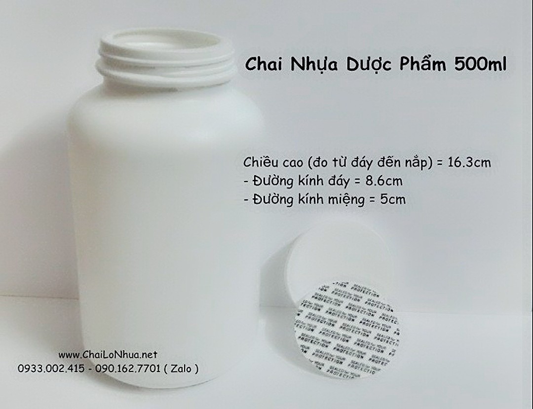 chai 500ml