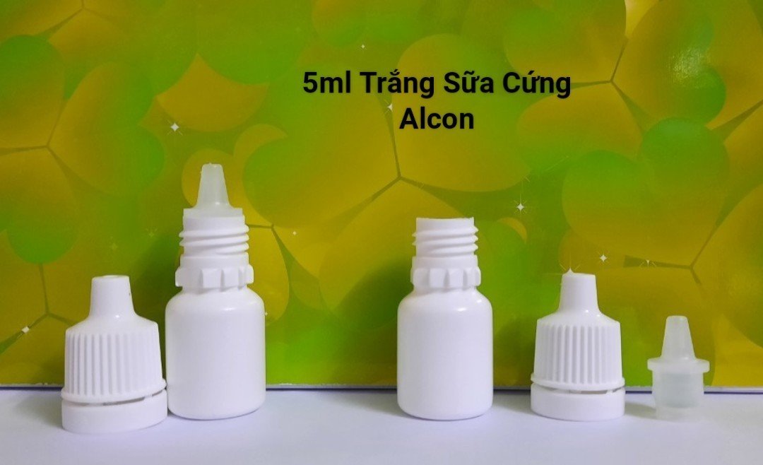 Dòng Chai Nhỏ Mắt 5ml Thân Trắng Sữa Alcon