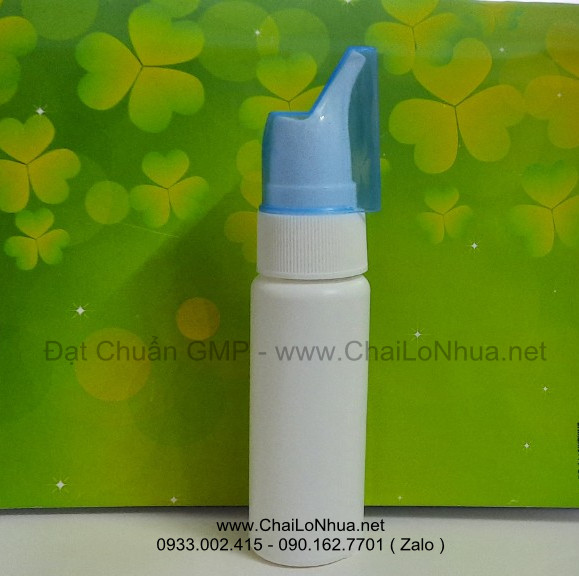 vỏ chai nhựa xịt xoang 70ml dạng đựng thuốc diệt khuẩn chất lượng an toàn chuẩn GMP Quốc Tế