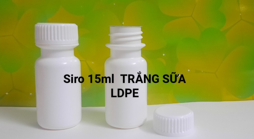 vỏ chai nhựa 15ml và cách mà chúng được áp dụng trong nhiều lĩnh vực khác nhau.