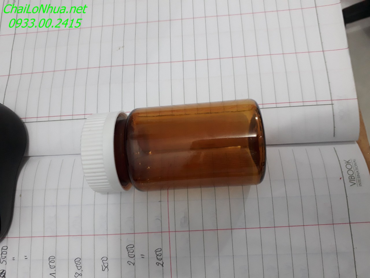 Lọ 100ml nhựa PET Nâu