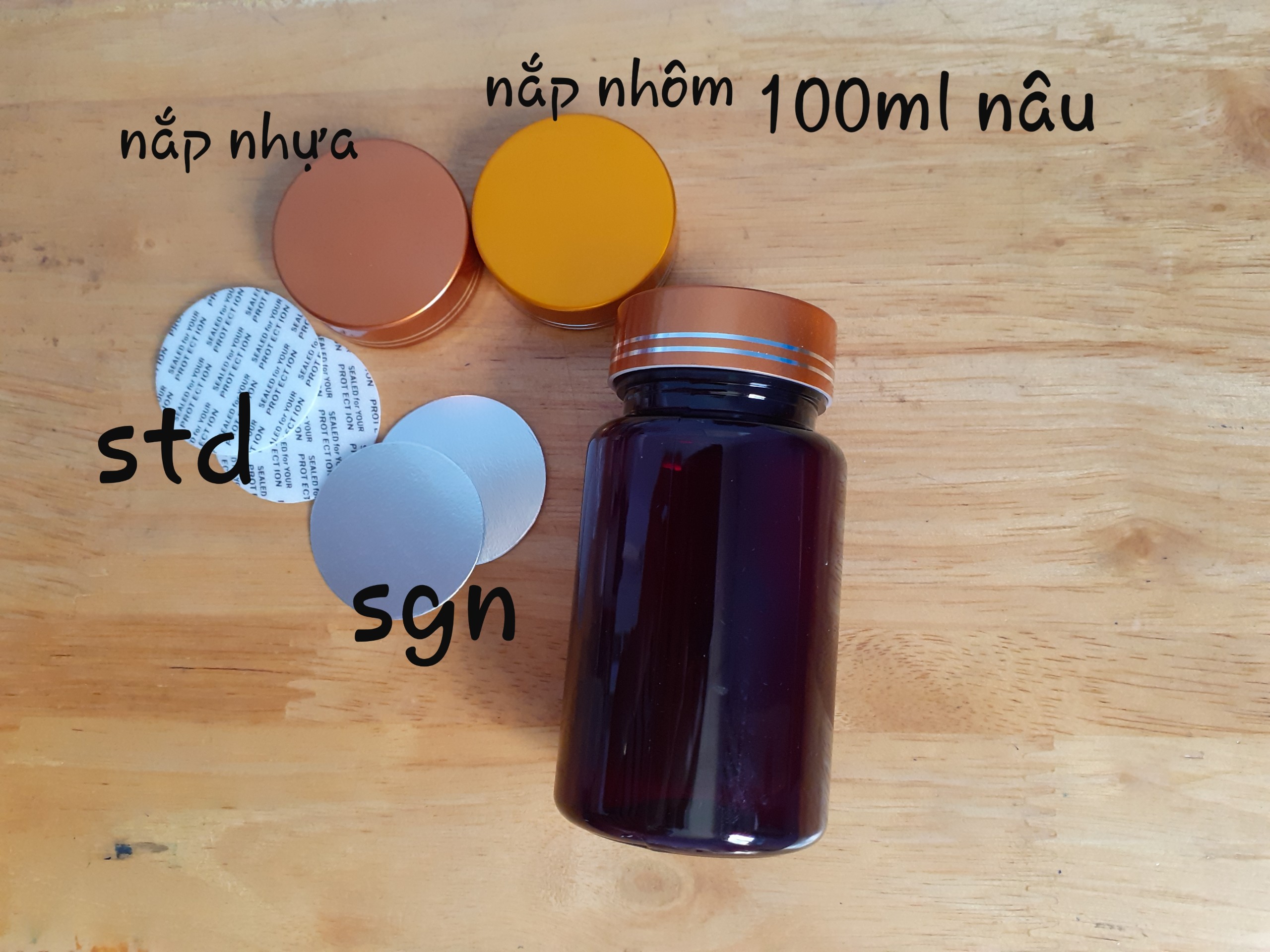 Chai nhựa pet 100ml