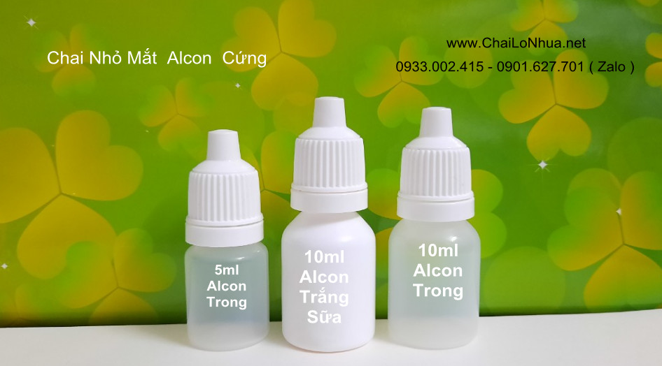 chai nhựa nhỏ mắt 10ml