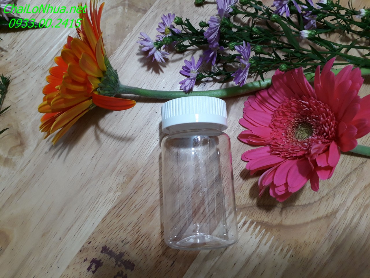 Chai nhựa pet 100ml dày - cứng - độ bền cao