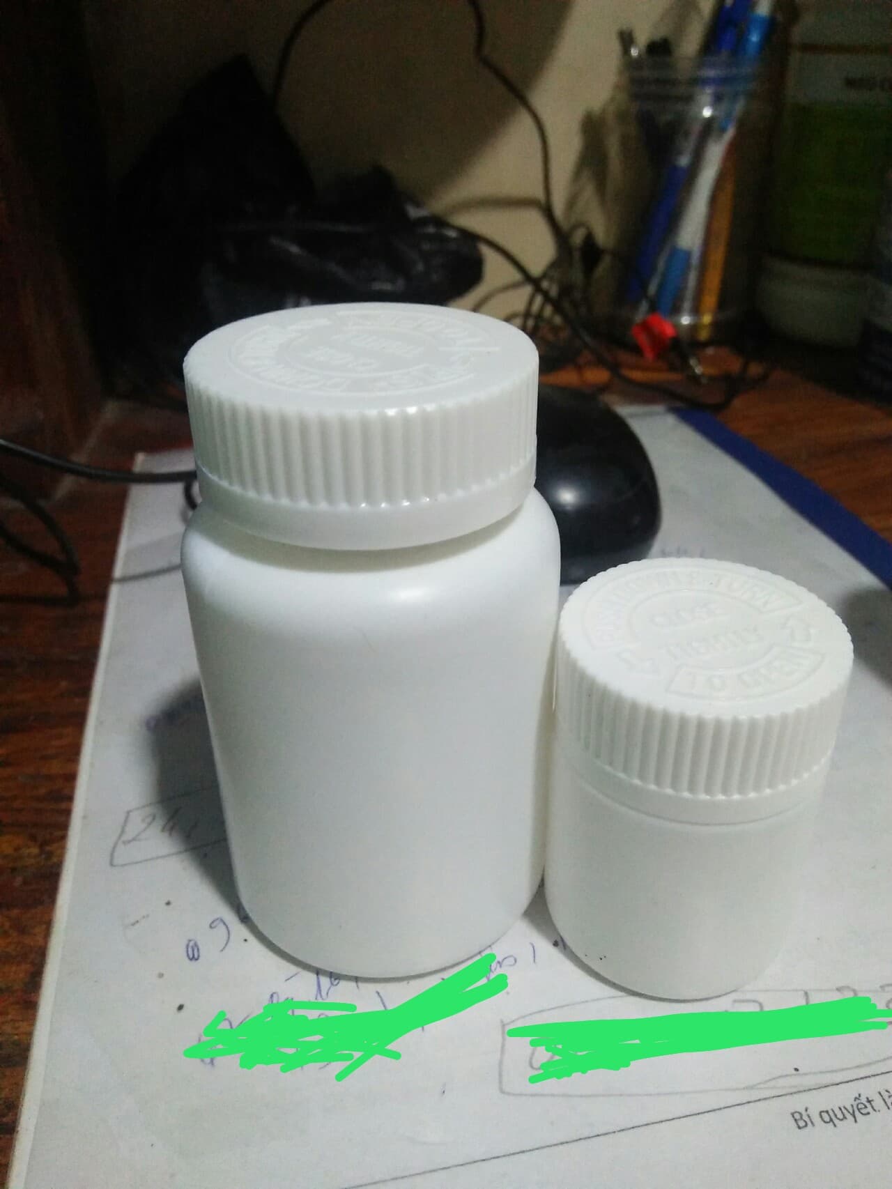 Chai nhựa đựng dược phẩm