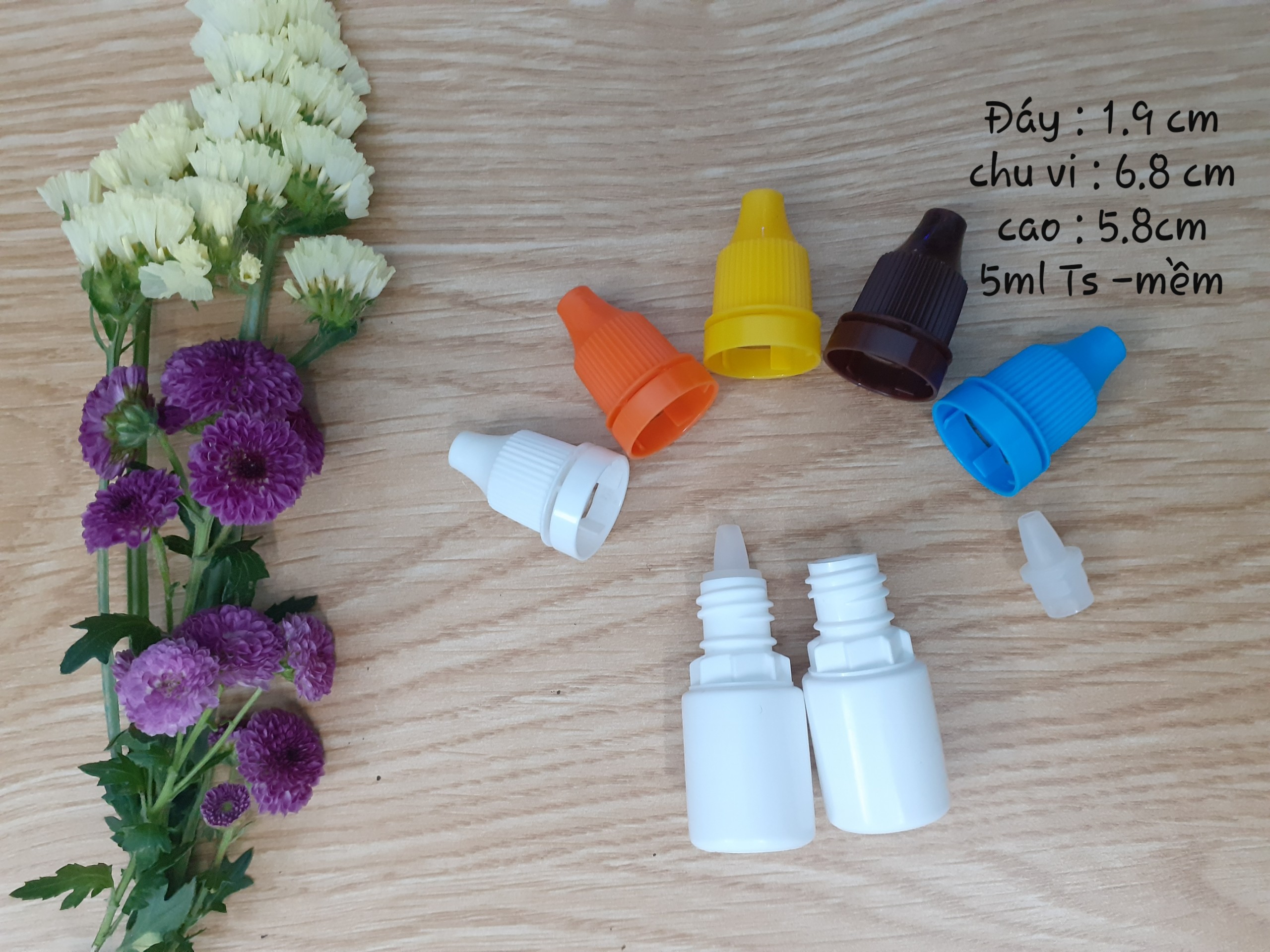 Chai nhỏ mắt 5ml Thân Trắng sữa đẹp