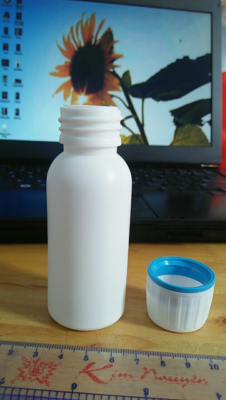 Chai nhựa đựng siro