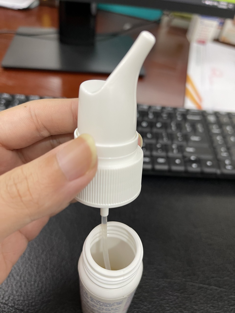 Vỏ chai xịt mũi 70ml