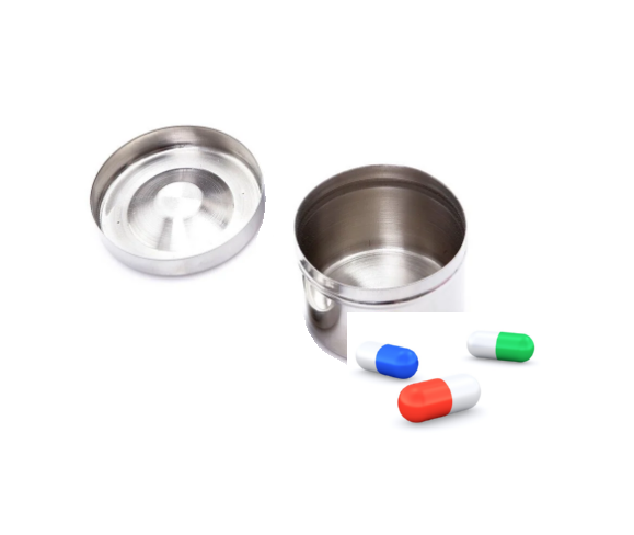 Hủ nhôm đựng thuốc