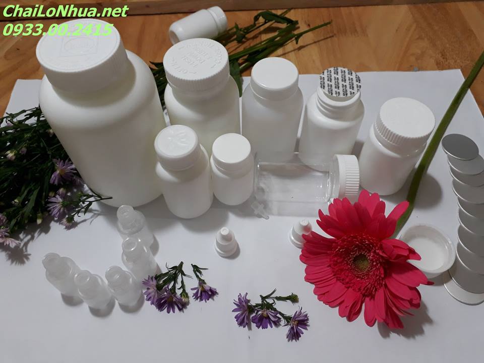 Các mẫu loại chai lọ nhựa đạt chuẩn GMP