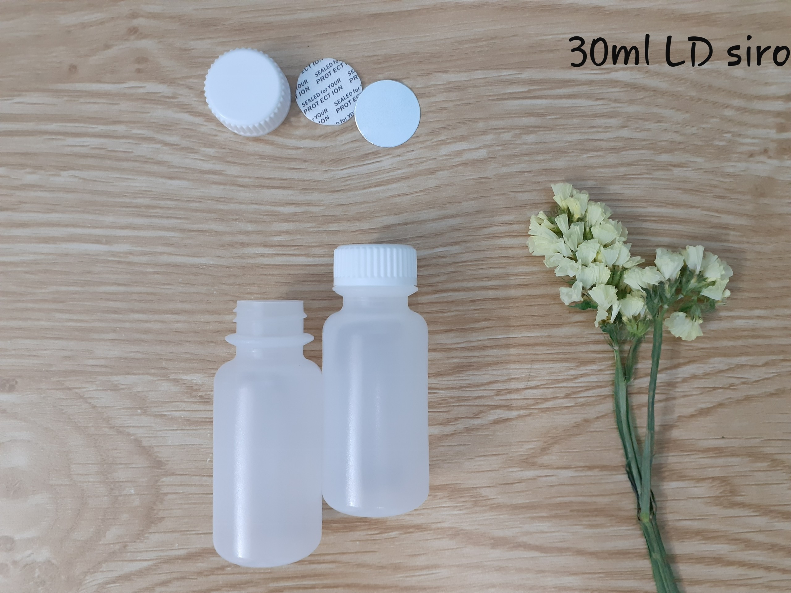 Chai nhựa 30ml Thân Trong đẹp