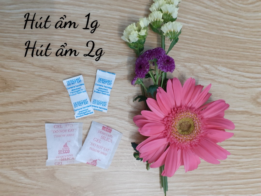 Gói hút ẩm chất lượng 1g và 2g