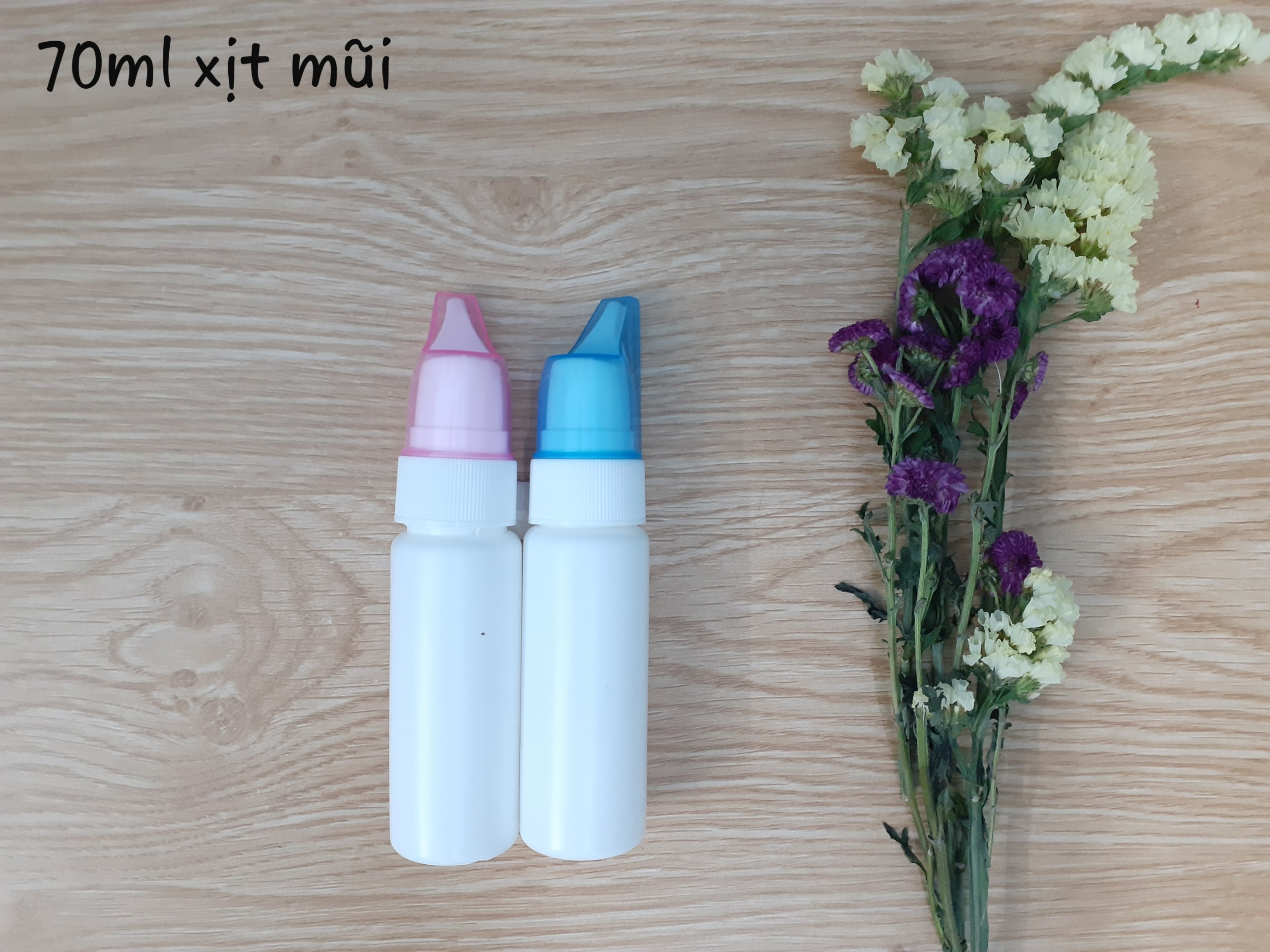 chai nhựa dạng xịt 70ml