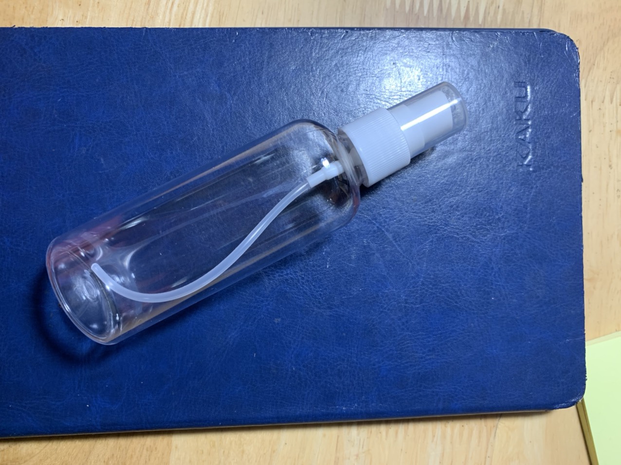 Chai nhựa xịt 100ml Thân nhựa Pet Trong suốt