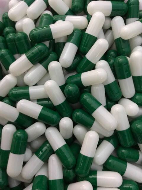 Chai lọ nhựa dược phẩm 120ml đóng đủ 70 viên nang kích thước 2cm x 1cm