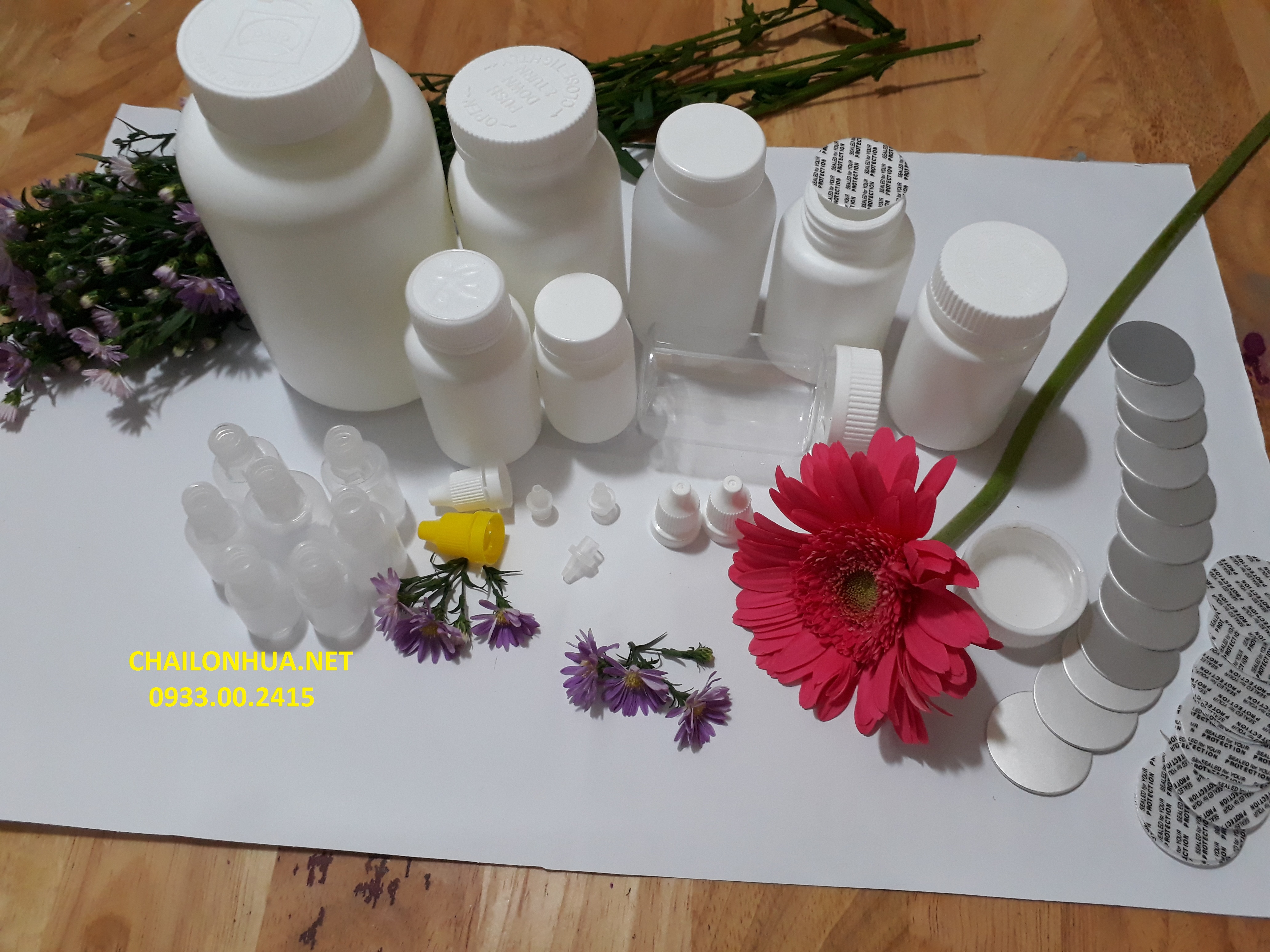 Chai nhựa dược phẩm