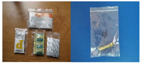 Dùng túi ni lông thô sơ đựng thuốc nhìn không chuyên nghiệp