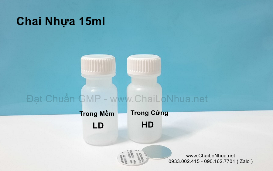 Chai nhựa 15ml là giải pháp đóng gói độc đáo cho công ty dược phẩm
