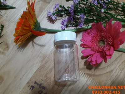 Bán CHAI NHỰA PET 120ML nắp nhấn dùng chiết nhỏ thuốc tại phòng mạch tư